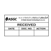 Rectangle Stamp Design Template 12