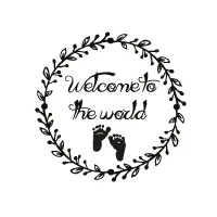 Round Stamp Design Template 16